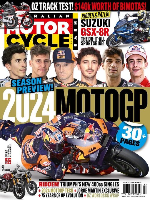 Title details for Australian Motorcycle News by Citrus Media Digital Pty Ltd - Available